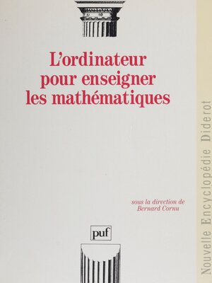 cover image of L'Ordinateur pour enseigner les mathématiques